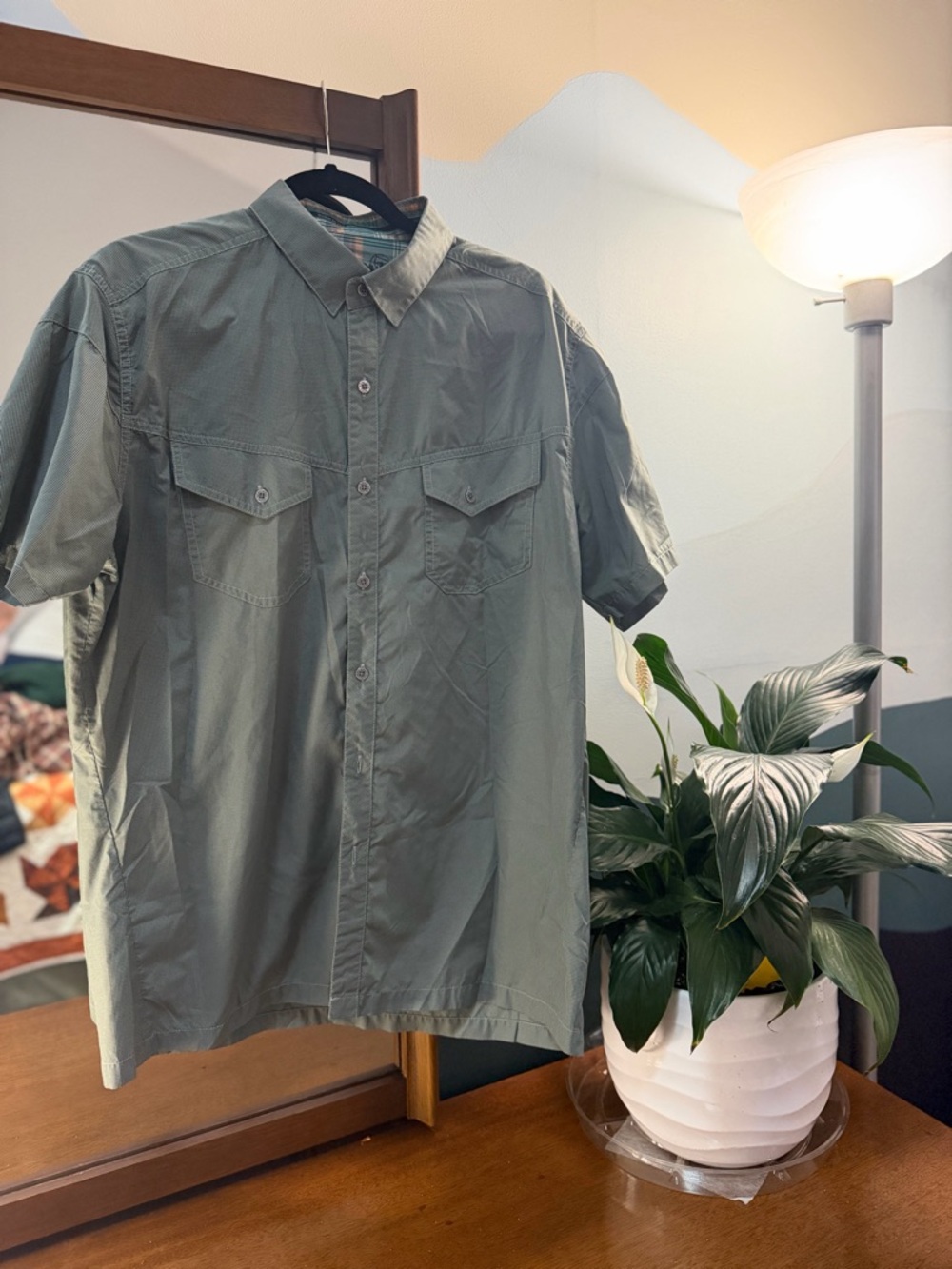 Kuhl Eluxur Short-Sleeve Button up Shirt